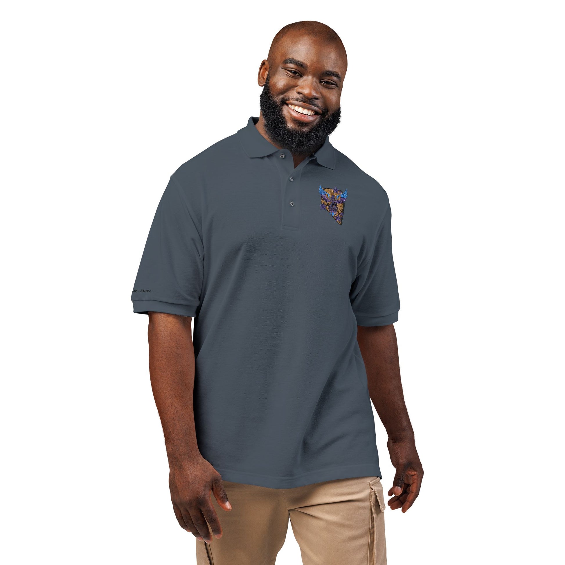 Manch ES - Purple Star 9ox Design Polo