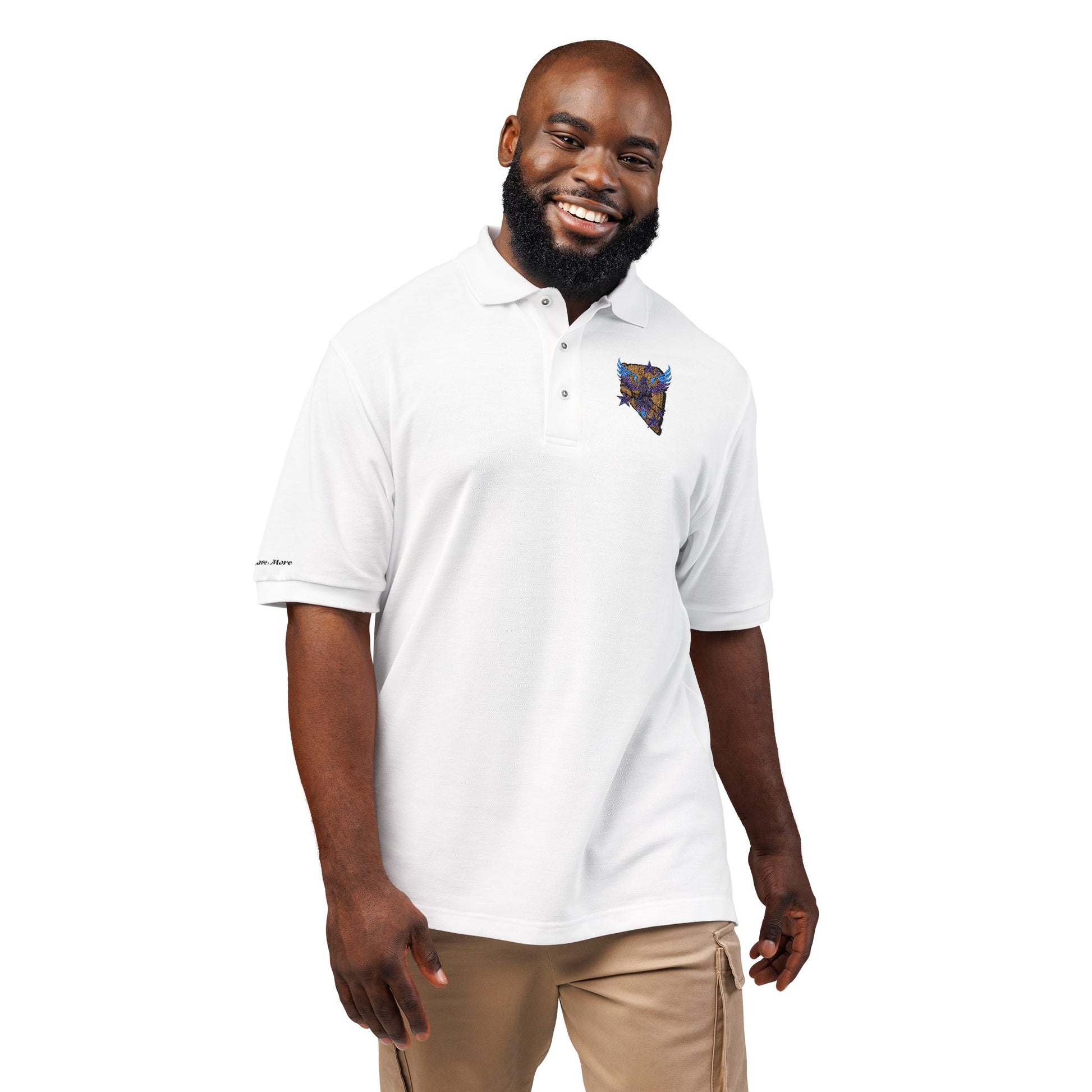 Manch ES - Purple Star 9ox Design Polo