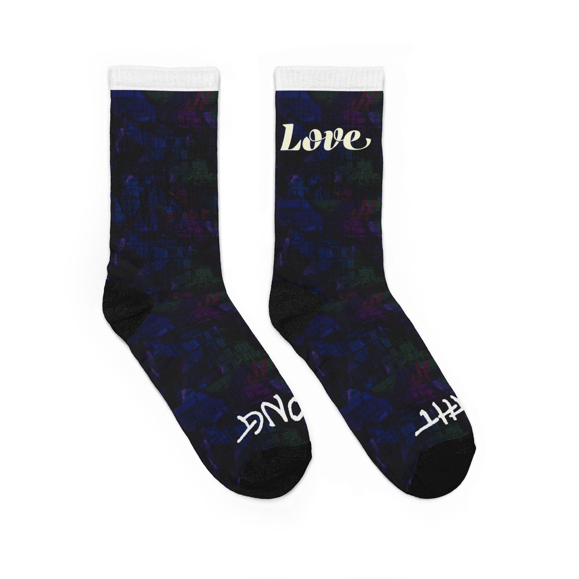 Love More Crew Socks