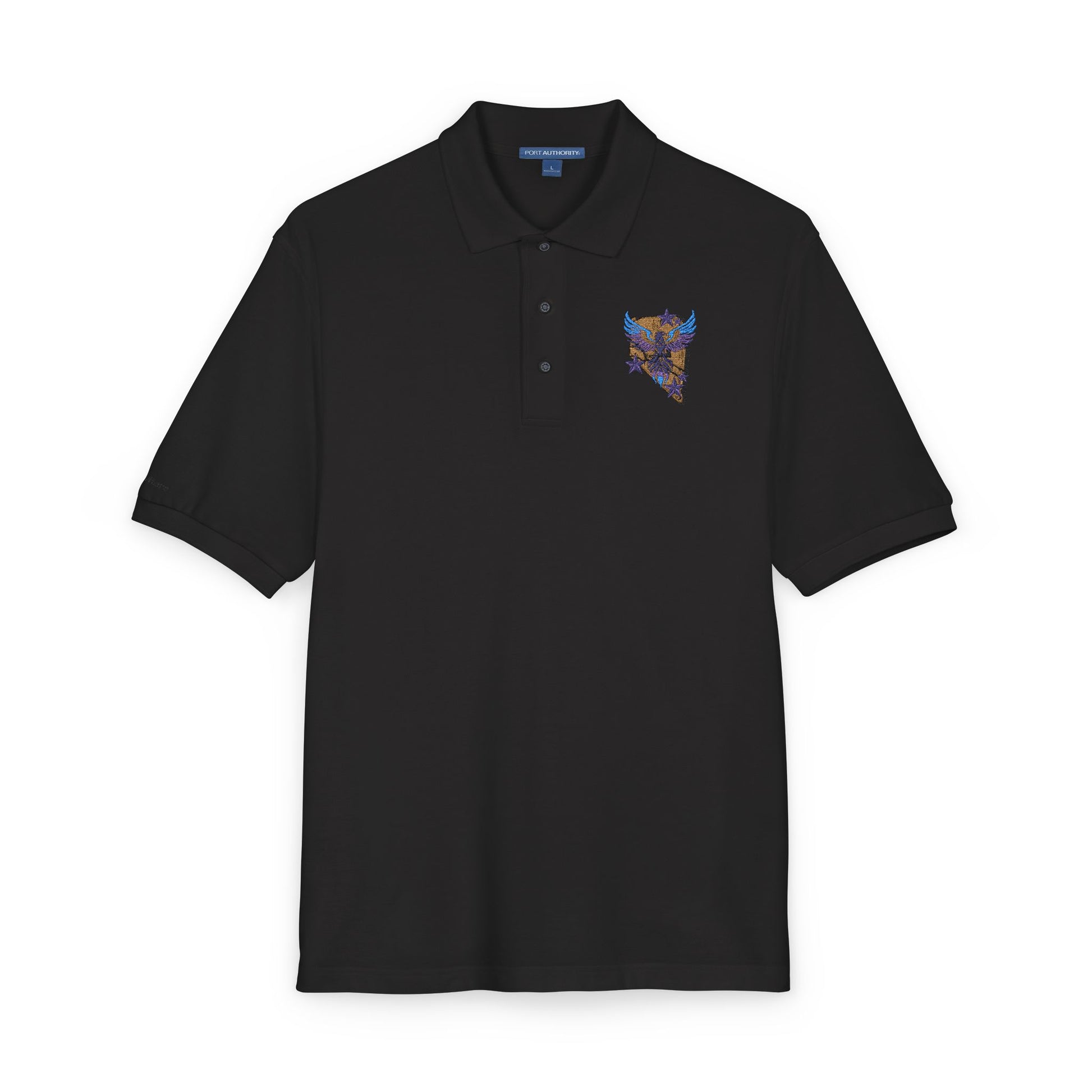 Manch ES - Purple Star 9ox Design Polo
