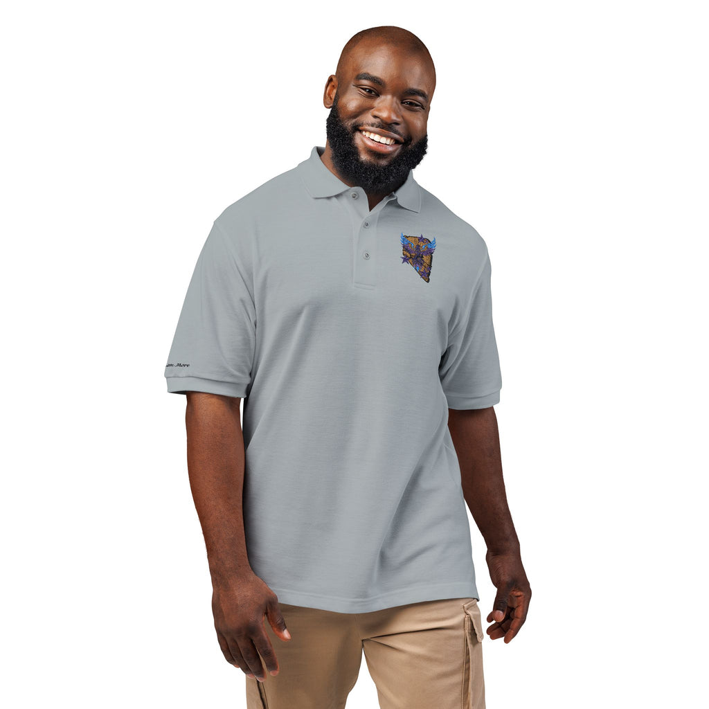 Manch ES - Purple Star 9ox Design Polo