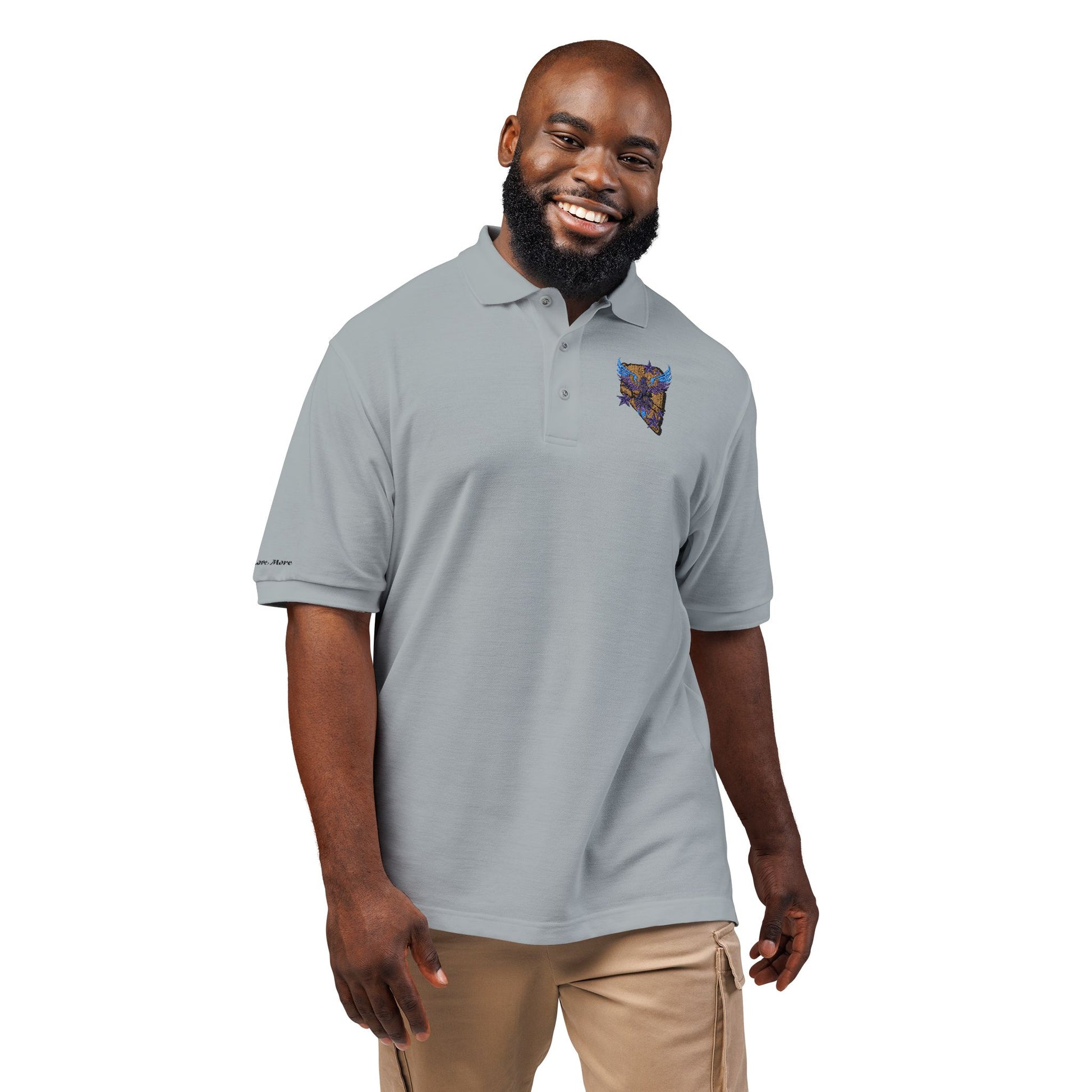 Manch ES - Purple Star 9ox Design Polo