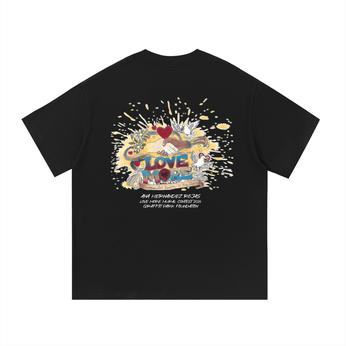 TWMS Love More Mural Contest Shirt