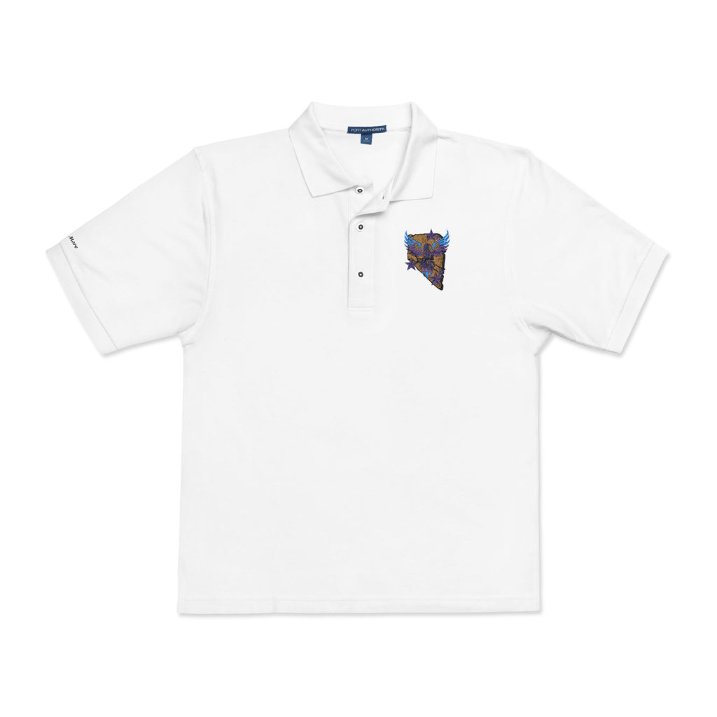 Manch ES - Purple Star 9ox Design Polo