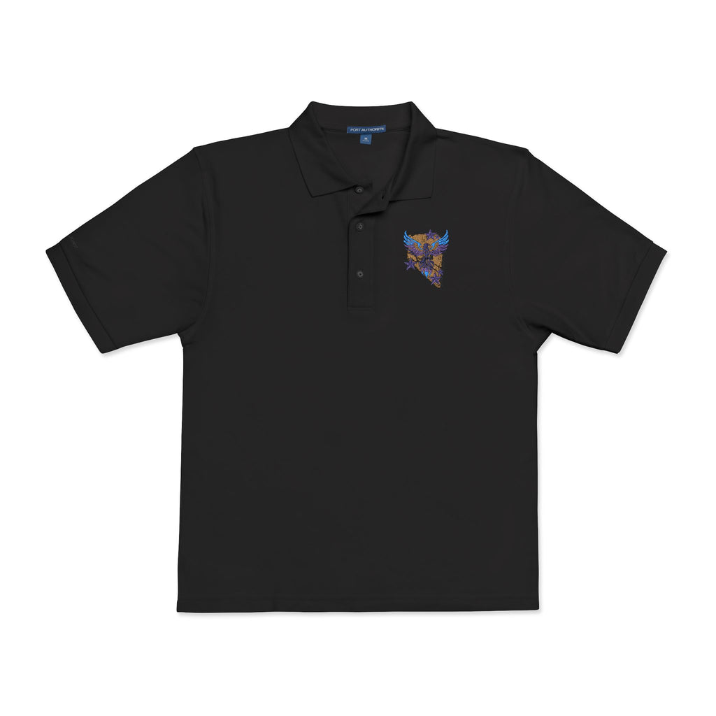 Manch ES - Purple Star 9ox Design Polo